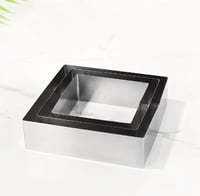 قطاعة مربعة للكيك والمعجنات 3 مقاسات مختلفة