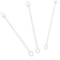 محراك بلاستيك شفاف لتقليب المشروبات - 12.7سم/العدد...