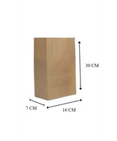 كيس ورق كرافت بني رقم 5 /العدد 25 كيس