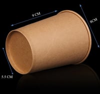 أكواب ورقية كرافت بني -9 أنز/العدد 50 كوب