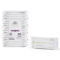 منشفه معطرة برائحة اللافندر غلاف ابيض وذهبي / العد...