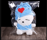 كيس بلاستيك شفاف طولي اغلاق لاصق-16*23سم/100 كيس