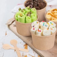 زبدية ورق كرافت بني بدون غطاء -16 أنز / العدد 50 ح...