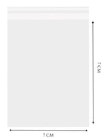 كيس بلاستيك شفاف متعدد الاستخدام مفتوح من الاعلى -...