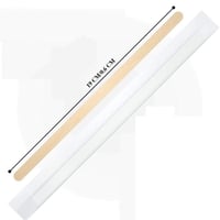 محراك خشبي لتقليب المشروبات - 19 سم/العدد 500 محرا...