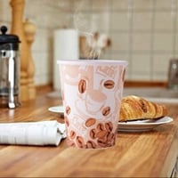 أكواب ورقية كافيه للمشروبات الساخنة/4أنز/ العدد 50...