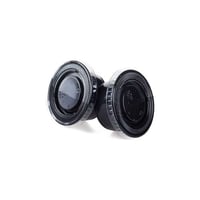 علبة بلاستيك سوداء للصوصات بغطاء منفصل شفاف - 1 أن...