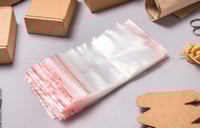 كيس بلاستيك شفاف للتخزين قابل للإغلاق -5سم*7سم/الع...