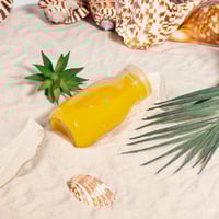 علبة زجاجية شفافة مع غطا شفاف سعة 200 مل/ العدد 6