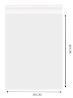 كيس بلاستيك شفاف متعدد الاستخدام مفتوح من الاعلى -...