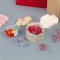 علب التوزيعات الفاخرة لون سماوي بنمط تيرازو/العدد...