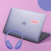 ستيكر لابتوب (شعار كوكاكولا 1)