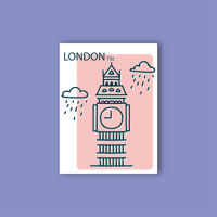 استكر جوال ( طابع لندن)