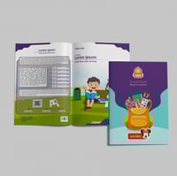 ملصقات أسماء ديزني الملونة بشخصيات مرحة