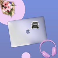 ستيكر لابتوب - سيارة جي كلاس 2