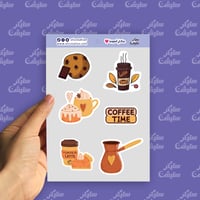 ستيكرات (قهوتي)