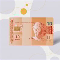 استكر 10 ريال برازيلي