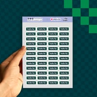 استيكرات شعار اليوم الوطني 95