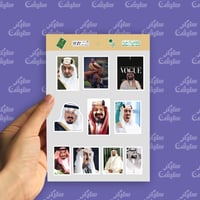 ملصقات ملوك وامراء السعودية4