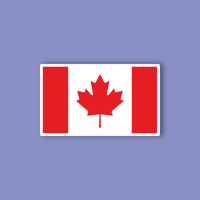 استكر جوال علم كندا