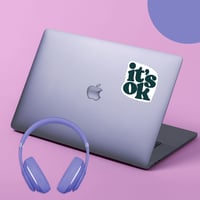 ستيكر لابتوب it's ok