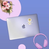 استكر لابتوب (سيفين ونخلة ذهبي)