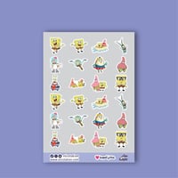 ستيكرات دفاتر وكتب | سبونج بوب