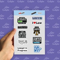 ستيكرات قانونية (تخصص القانون)