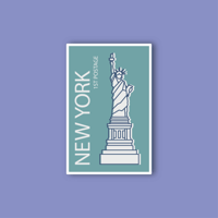 استكر جوال ( طابع نيويورك - امريكا)