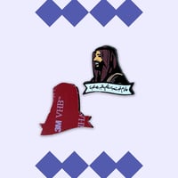 ستيكر معدن - مادام في شعب مثلكم مافيه مصايب