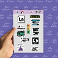 ملصقات كيميائية (تخصص كيمياء2)