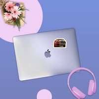 ستيكر لابتوب - سيارة Dodge Challenger