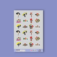 ستيكرات دفاتر وكتب | فتيات القوة