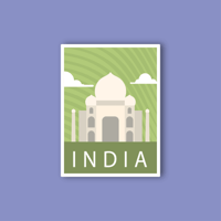 استكر جوال ( طابع الهند)