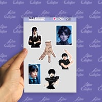 استيكرات (مسلسل Wednesday)