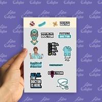 ستيكرات طبية (طب - دكتورة)
