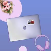 ستيكر لابتوب - سيارة كمارو