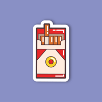 استكر جوال (باكت دخان)