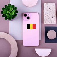 استكر جوال علم بلجيكا