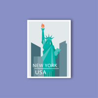 استكر جوال ( طابع نيويورك)