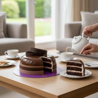 كيك فدج شوكولا