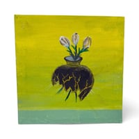 لوحة تيوليب مع كيك