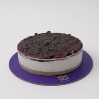 تشيز كيك توت ازرق كبير