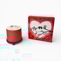 لوحة قلب الحب