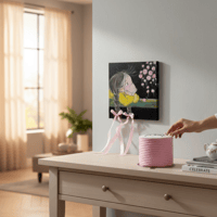 الانسه فيونكه مع كيك