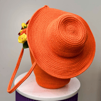 شنطة الصيف مع القبعة