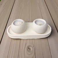 طبق الشمع الابيض