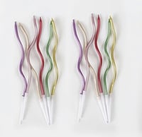 شمعة كبيرة ملونة عادية