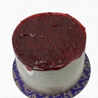 تشيز كيك توت احمر