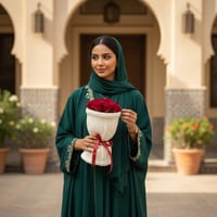 باقة الشال الابيض